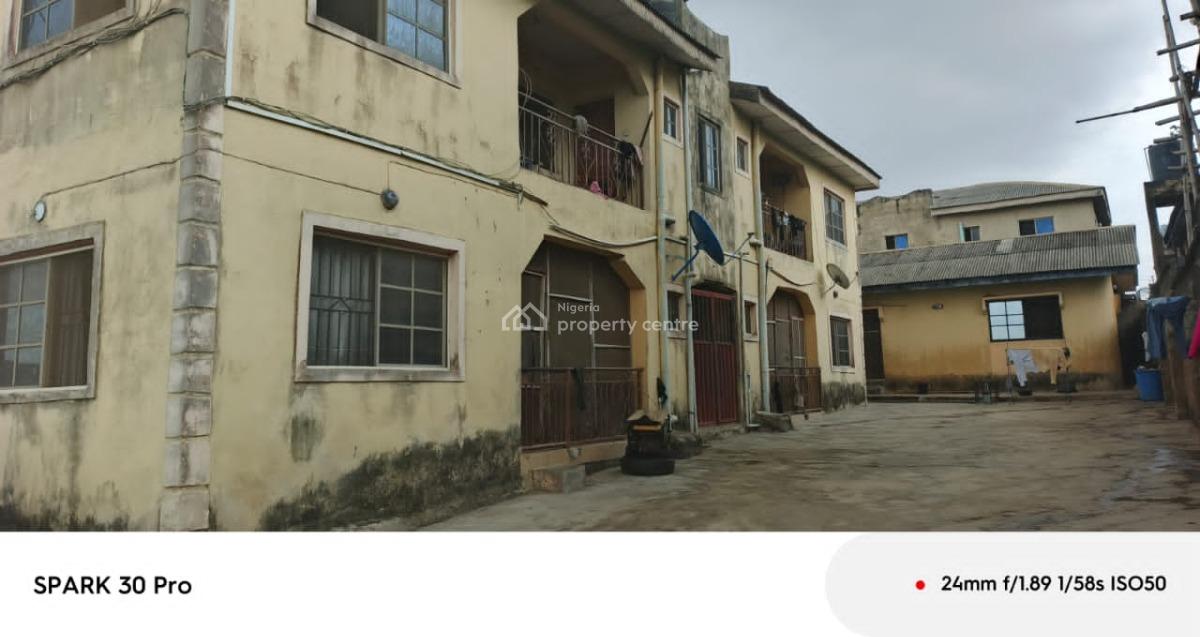 a 4nos of 2 Bedroom Apartment Ensuite and 2 Nos of Miniflat 1t&b Fence, Agbede Agric Estate, Agric, Ikorodu, Lagos, Block of Flats for Sale