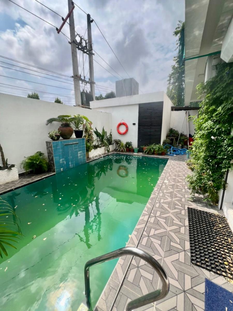 Luxury Semi Detached Duplex with Rooftop Lounge, Cinema &pool, Lekki Phase 1, Lekki, Lagos, Semi-detached Duplex for Rent