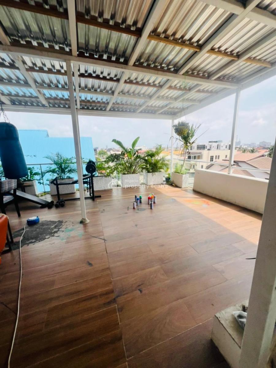 Luxury Semi Detached Duplex with Rooftop Lounge, Cinema &pool, Lekki Phase 1, Lekki, Lagos, Semi-detached Duplex for Rent