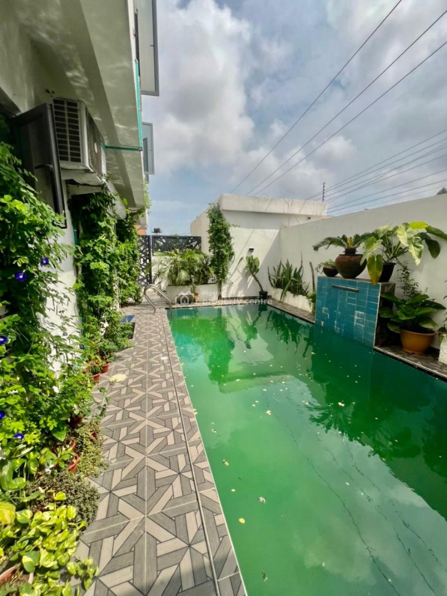 Luxury Semi Detached Duplex with Rooftop Lounge, Cinema &pool, Lekki Phase 1, Lekki, Lagos, Semi-detached Duplex for Rent