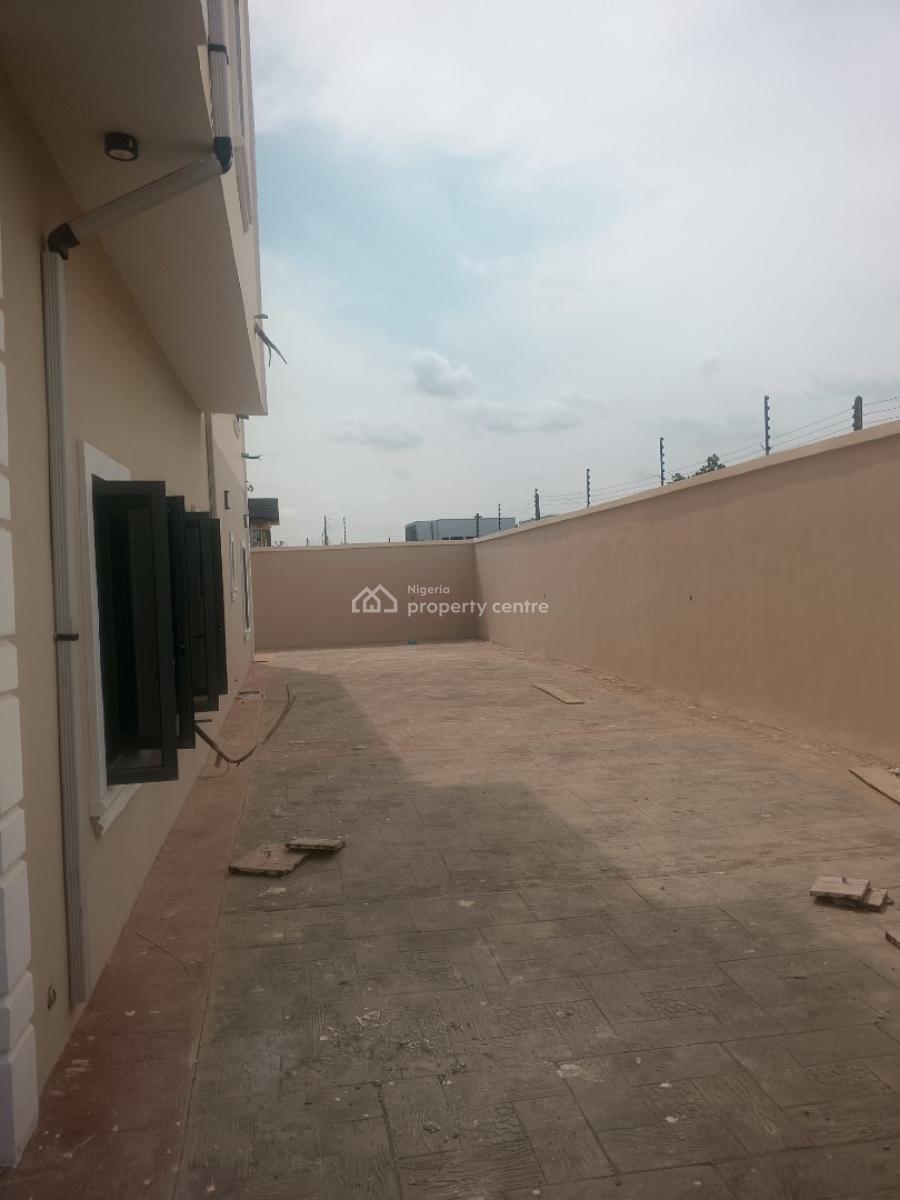 Newly 4 Bedrom Terrace Duplex+(7 Cars) Corner Piece, Opic, Isheri North, Lagos, Terraced Duplex for Sale
