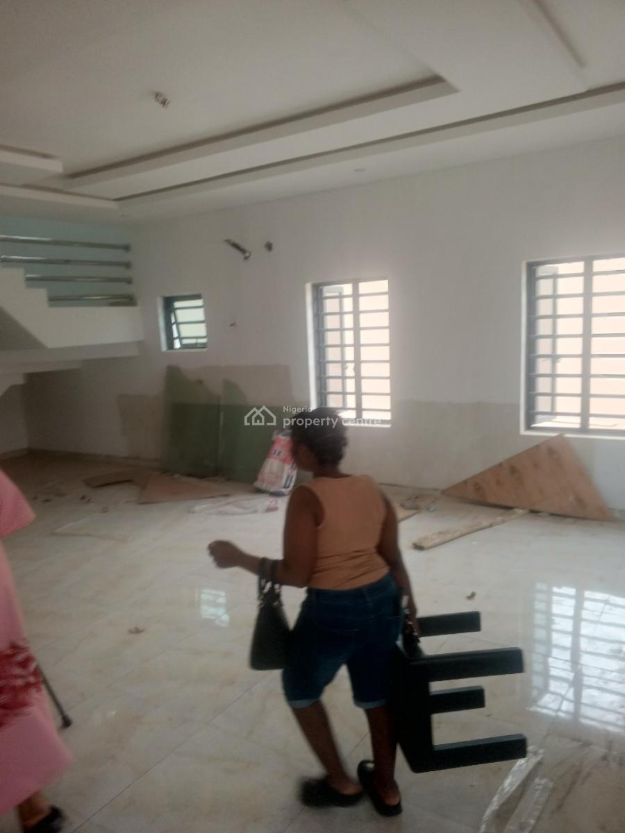 Newly 4 Bedrom Terrace Duplex+(7 Cars) Corner Piece, Opic, Isheri North, Lagos, Terraced Duplex for Sale