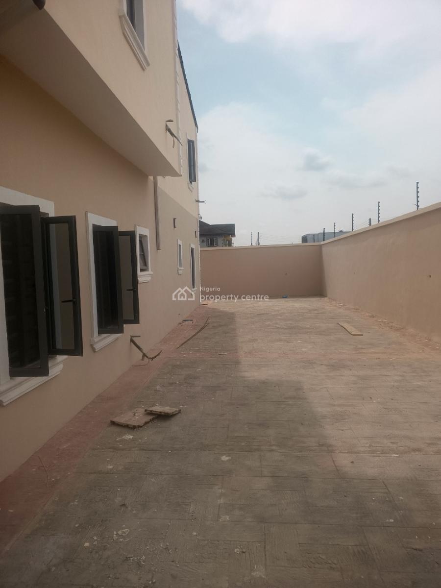 Newly 4 Bedrom Terrace Duplex+(7 Cars) Corner Piece, Opic, Isheri North, Lagos, Terraced Duplex for Sale
