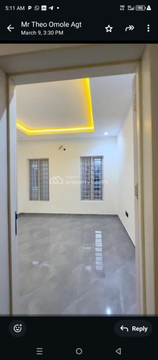 Newly Big 4 Bedroom Fully Detached Duplex + Bq, Inside Spark Light Estate, Opic, Via Ojodu, Opic, Isheri North, Lagos, Detached Duplex for Sale