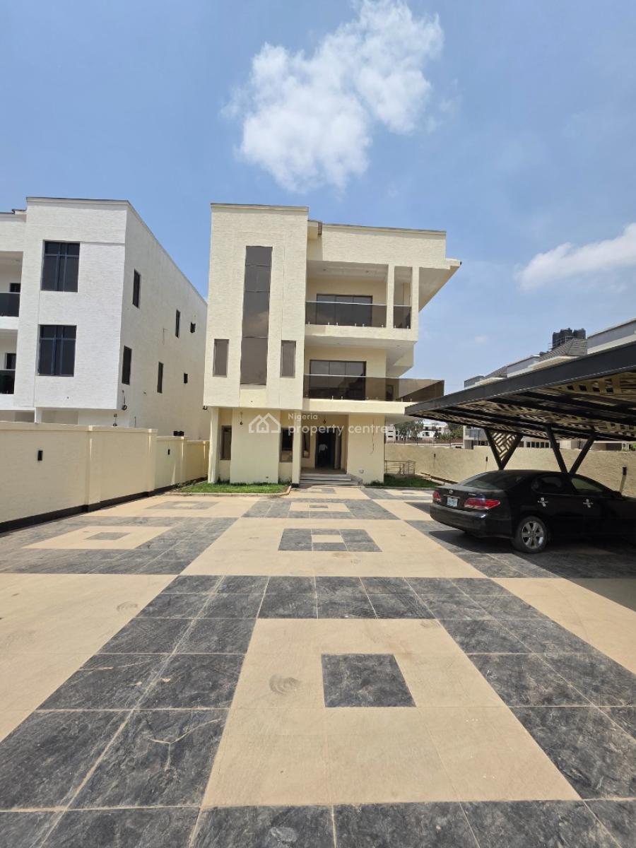 Massive 5 Bedroom Detached Duplex with Elevator Shaft + Swimming Pool, Guzape District, Abuja, Detached Duplex for Sale