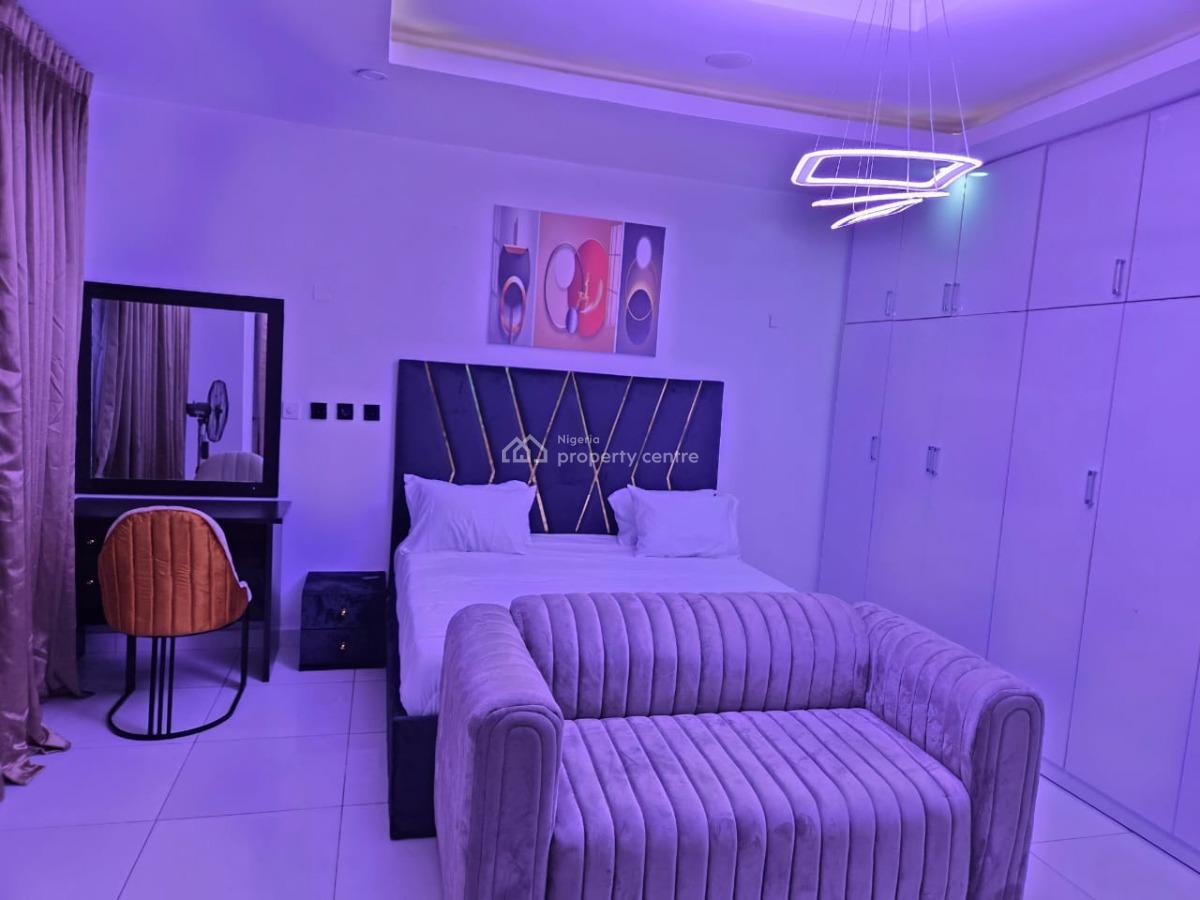 Luxury Furnished 4 Bedroom Terrace Duplex in a Secured Estate, Susan Orji Street, Royal View Estate. in Proximity to Iogc Filling Sta, Ikota, Lekki, Lagos, Terraced Duplex Short Let