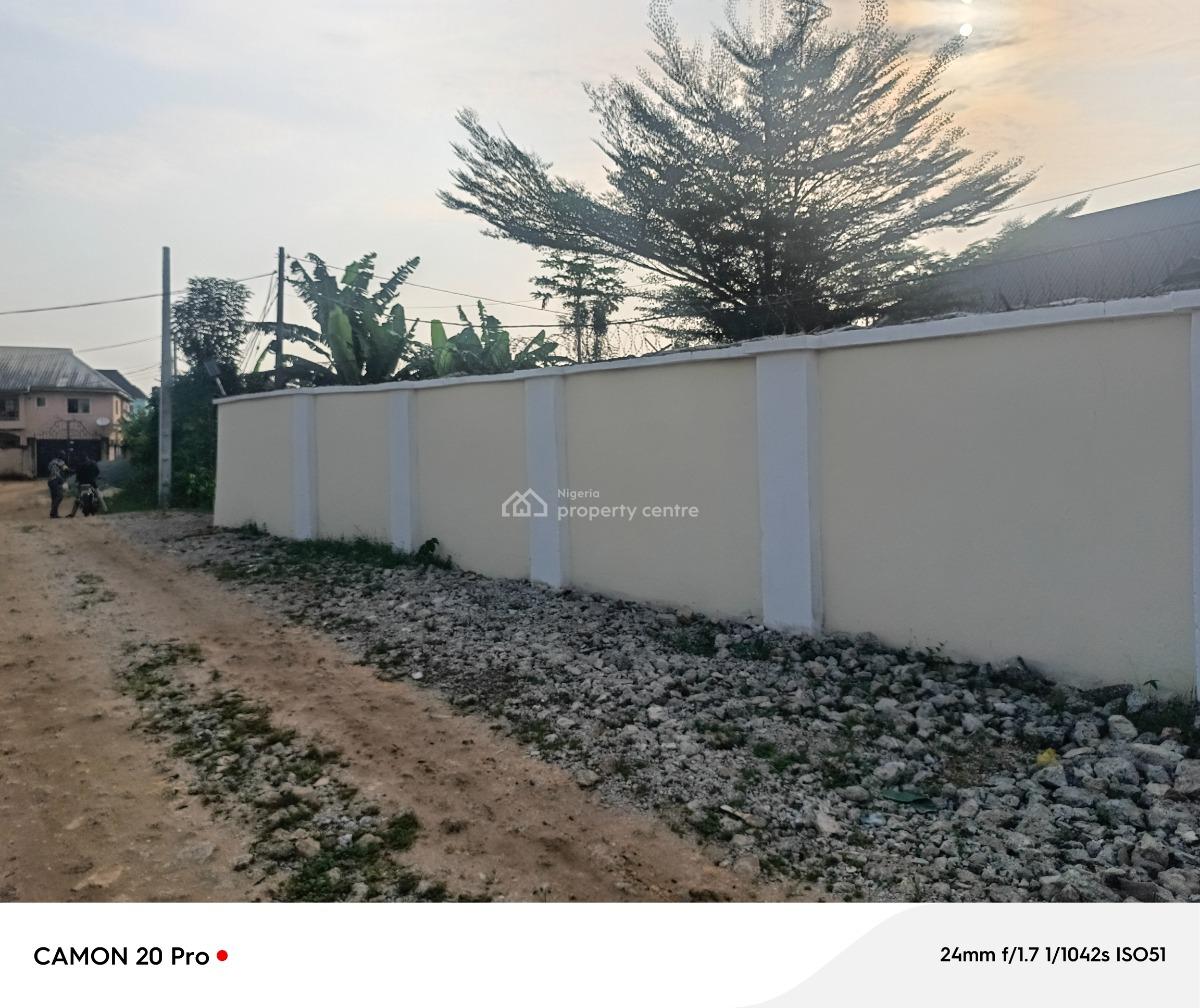 2 Plots of Land Fully Fenced Round & Gated, Road 2 Extension Imo Housing Estate, Owerri Municipal, Imo, Residential Land for Sale