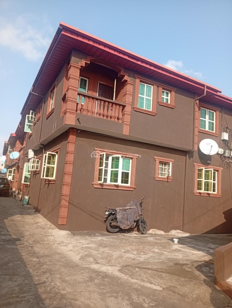 Executive 3 Bedroom Flat, K Farm Estate, Ogba, Ikeja, Lagos, Flat / Apartment for Rent