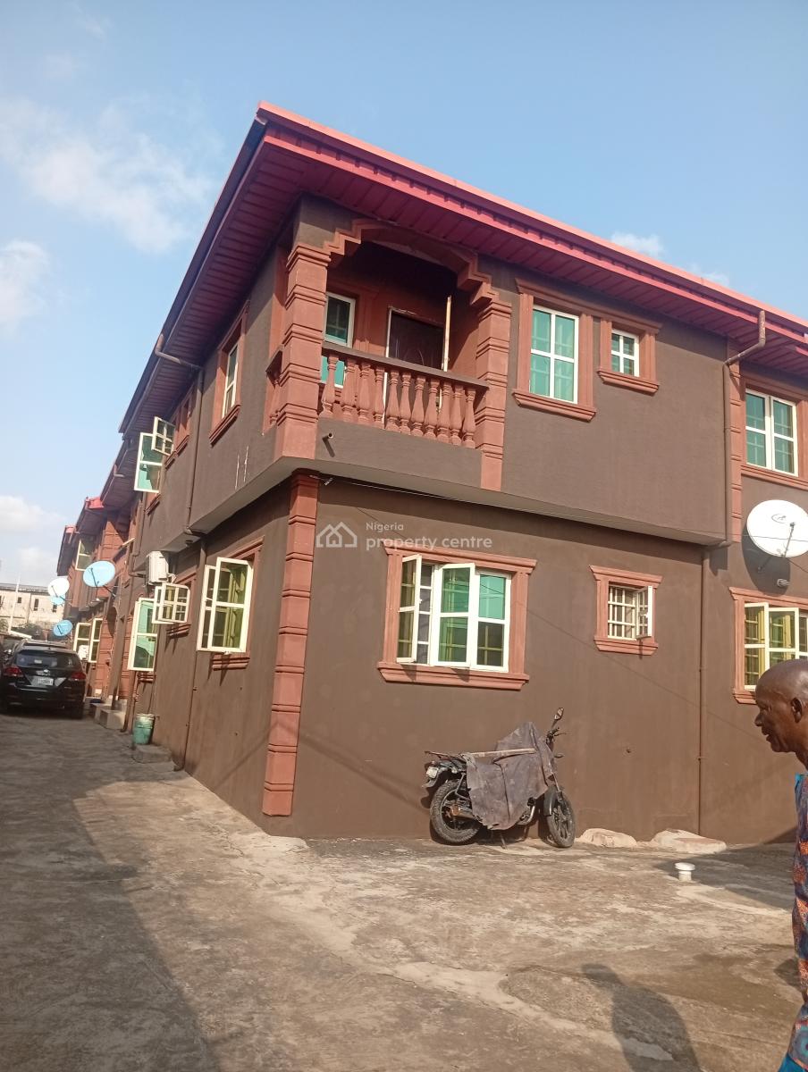 Executive 3 Bedroom Flat, K Farm Estate, Ogba, Ikeja, Lagos, Flat / Apartment for Rent