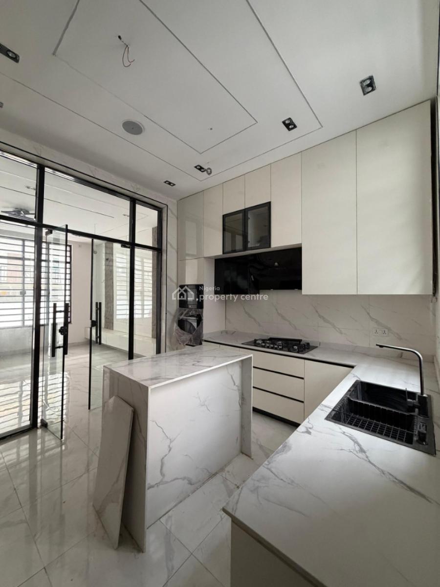 Luxurious 4 Bedroom Terrace with Bq in a Secured Estate, Ikate, Lekki, Lagos, Terraced Duplex for Rent