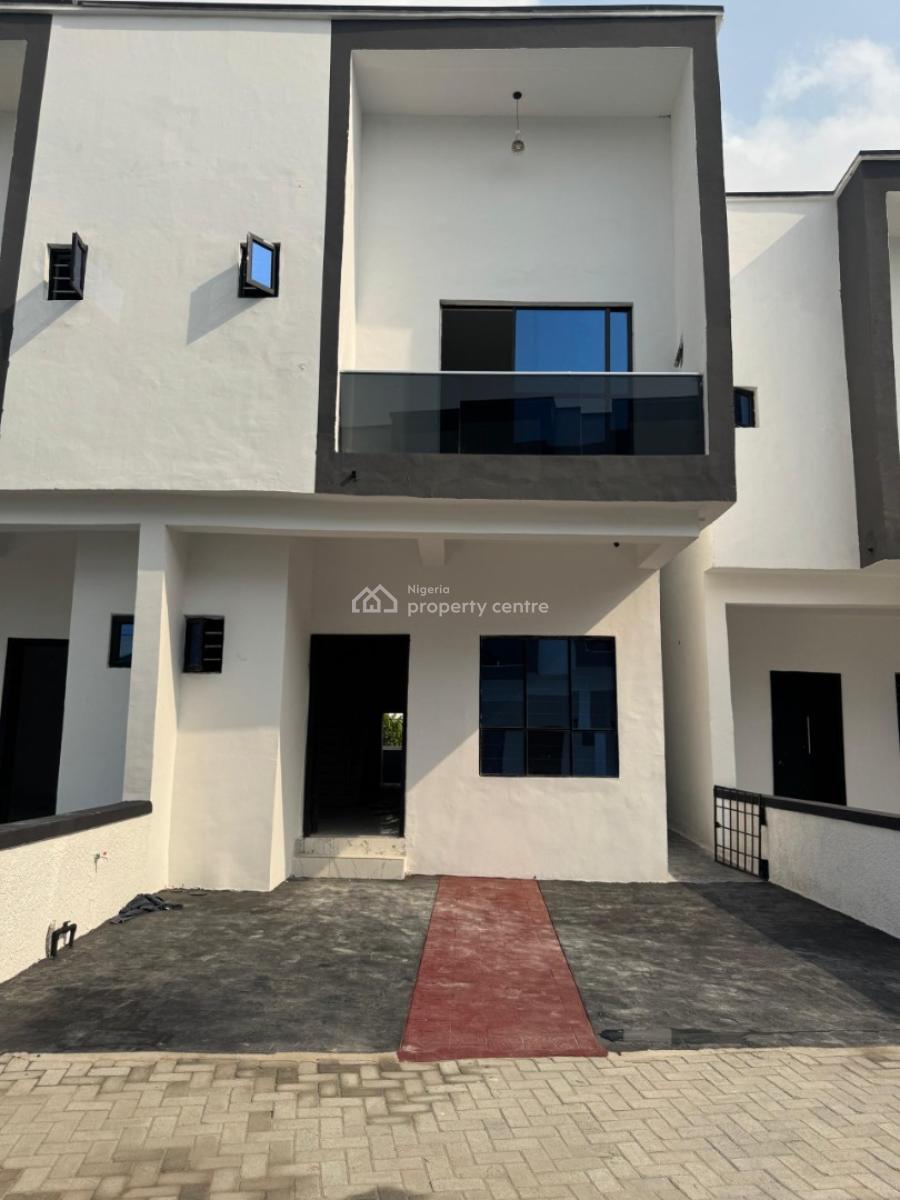 Newly Built 4 Bedroom Terraced Duplex, General Paint , Sangotedo, Ajah, Lagos, Terraced Duplex for Sale