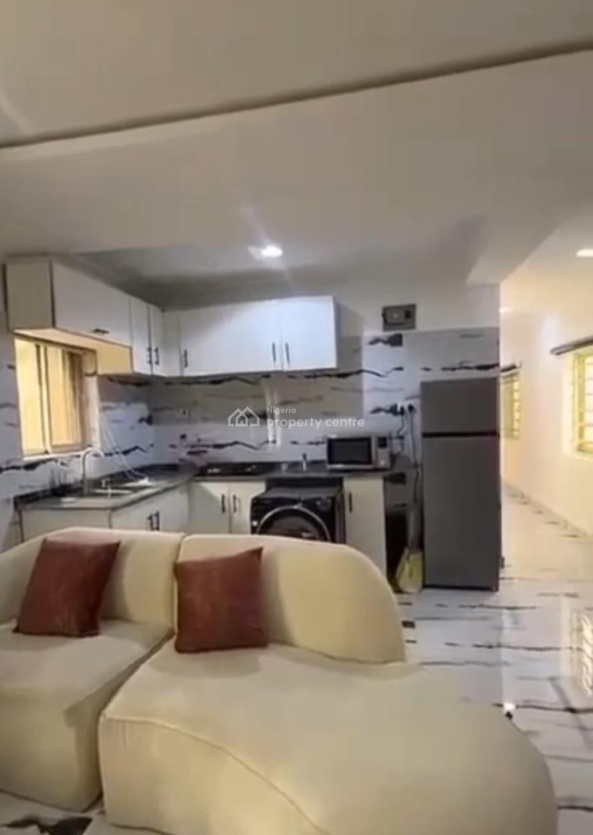 Fully Furnished 2 Bedrooms Bungalow Bq with Open Plan Kitchen, Gra Phase 2, Magodo, Lagos, House for Sale