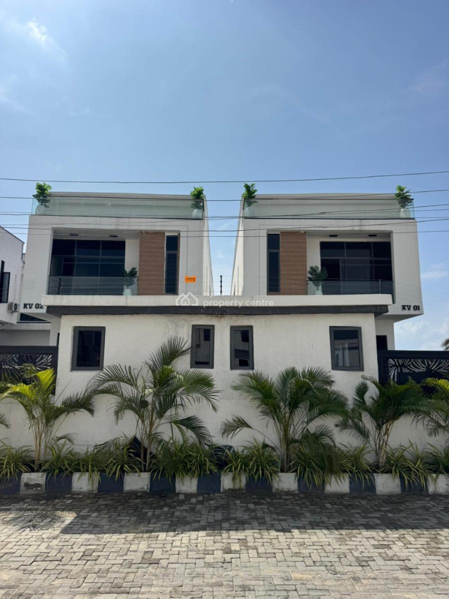 Prestigious 5 Bedroom Detached Duplex with Swimming Pool, Bq, Chevron Toll Gate, Orchid Road, Lekki, Lagos, Detached Duplex for Sale