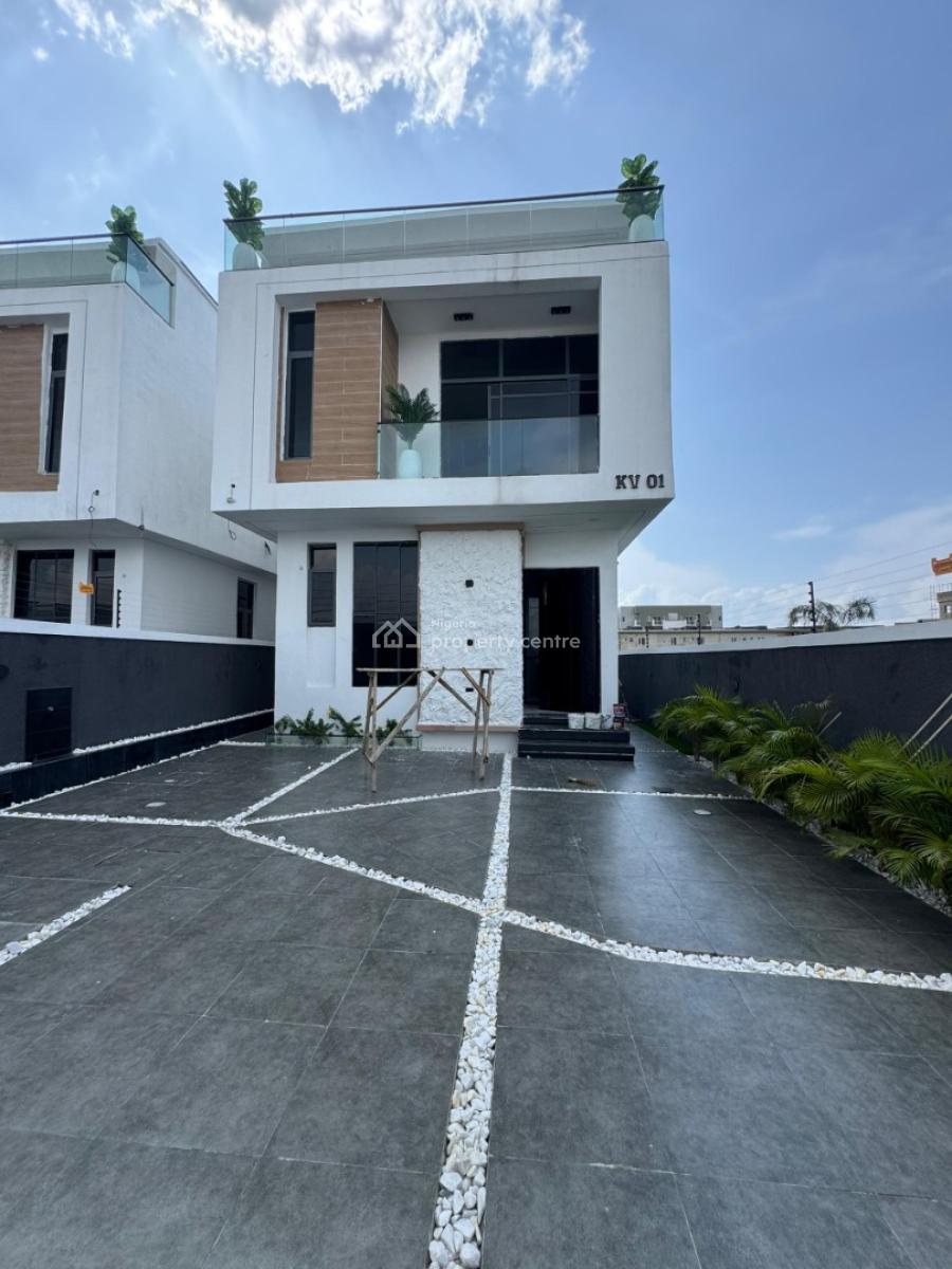 Prestigious 5 Bedroom Detached Duplex with Swimming Pool, Bq, Chevron Toll Gate, Orchid Road, Lekki, Lagos, Detached Duplex for Sale