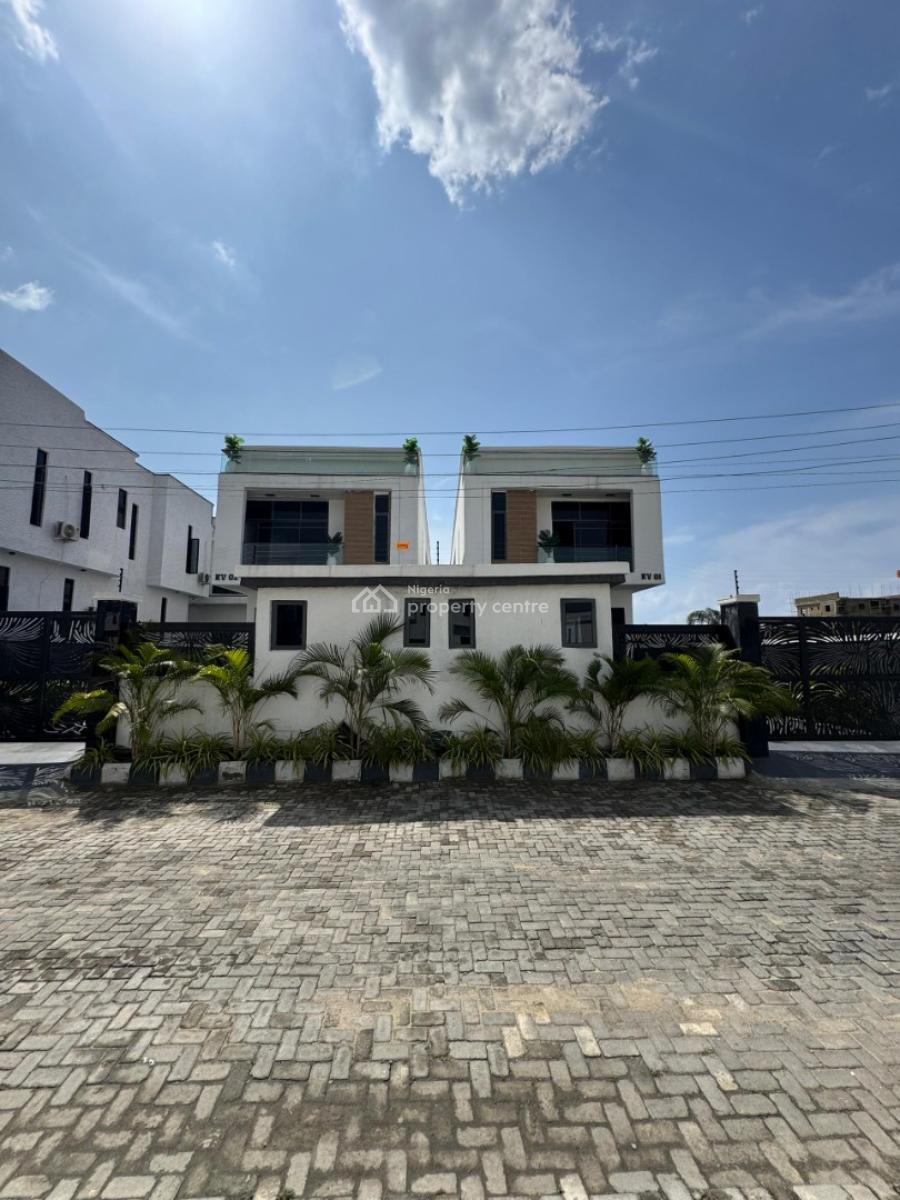 Prestigious 5 Bedroom Detached Duplex with Swimming Pool, Bq, Chevron Toll Gate, Orchid Road, Lekki, Lagos, Detached Duplex for Sale