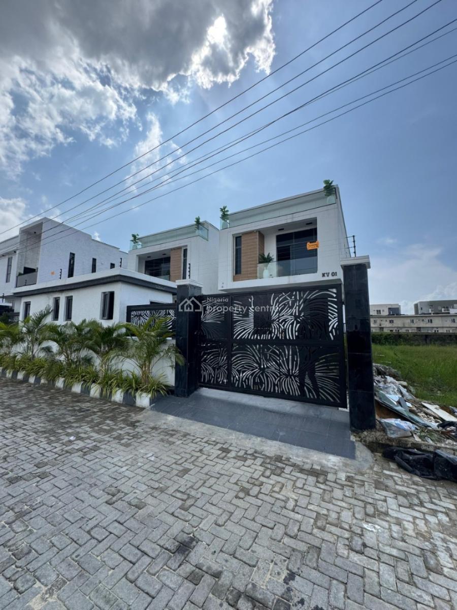 Prestigious 5 Bedroom Detached Duplex with Swimming Pool, Bq, Chevron Toll Gate, Orchid Road, Lekki, Lagos, Detached Duplex for Sale