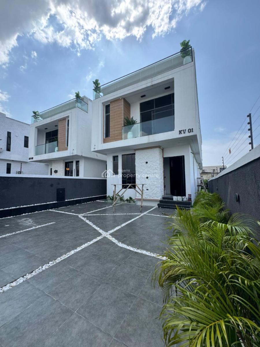 Prestigious 5 Bedroom Detached Duplex with Swimming Pool, Bq, Chevron Toll Gate, Orchid Road, Lekki, Lagos, Detached Duplex for Sale