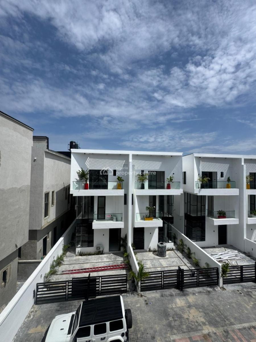 Newly Built 4 Bedroom Semi-detached Duplex with Bq, Chevron Toll Gate, Orchid Road, Lekki, Lagos, Semi-detached Duplex for Sale