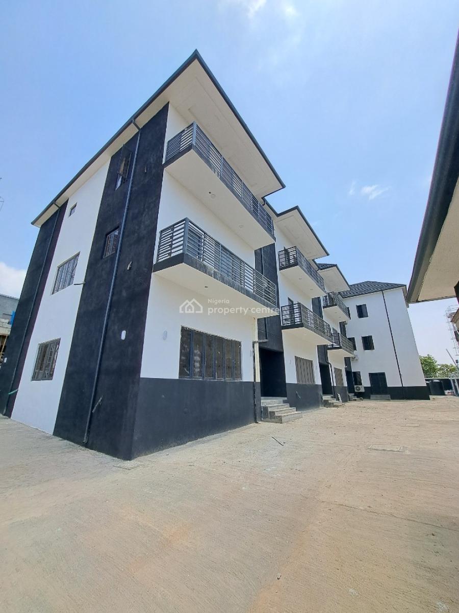 Massive and Beautifully Finished 5 Bedroom Terrace Duplex, Off Nicholas Agha Crescent, After Stella Maris School, Life Camp, Abuja, Terraced Duplex for Sale