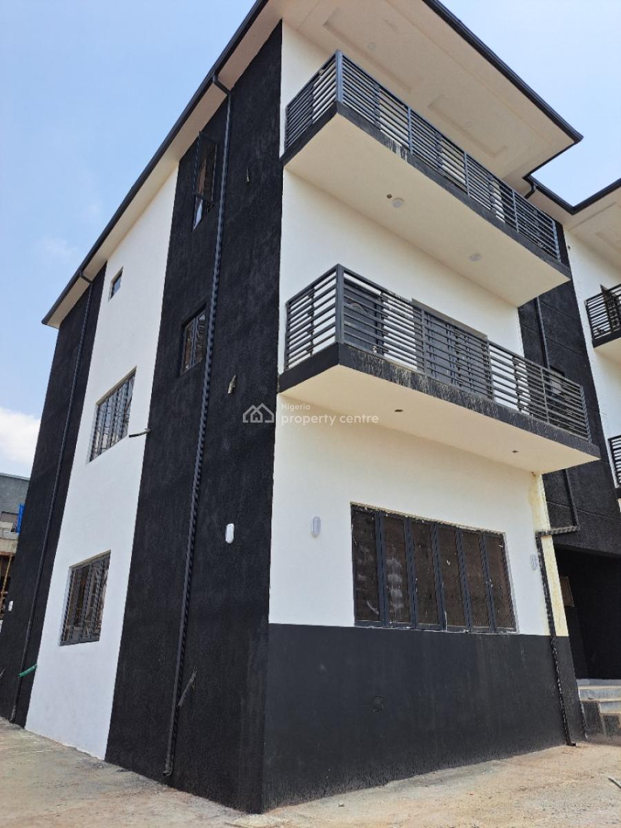 Massive and Beautifully Finished 5 Bedroom Terrace Duplex, Off Nicholas Agha Crescent, After Stella Maris School, Life Camp, Abuja, Terraced Duplex for Sale