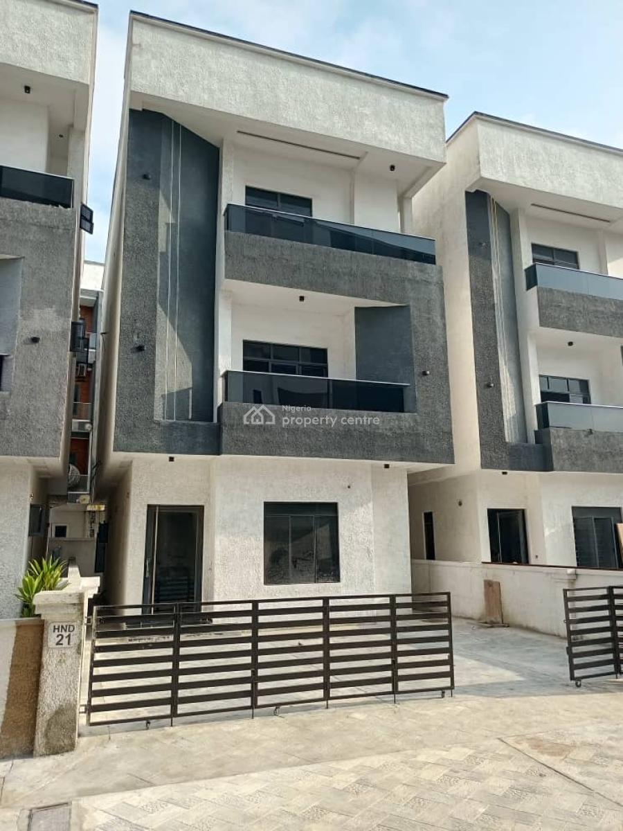 Luxury Brand New 5 Bedrooms Detached Duplex Self Compound with a Bq, Ikate, Lekki, Lagos, Detached Duplex for Sale
