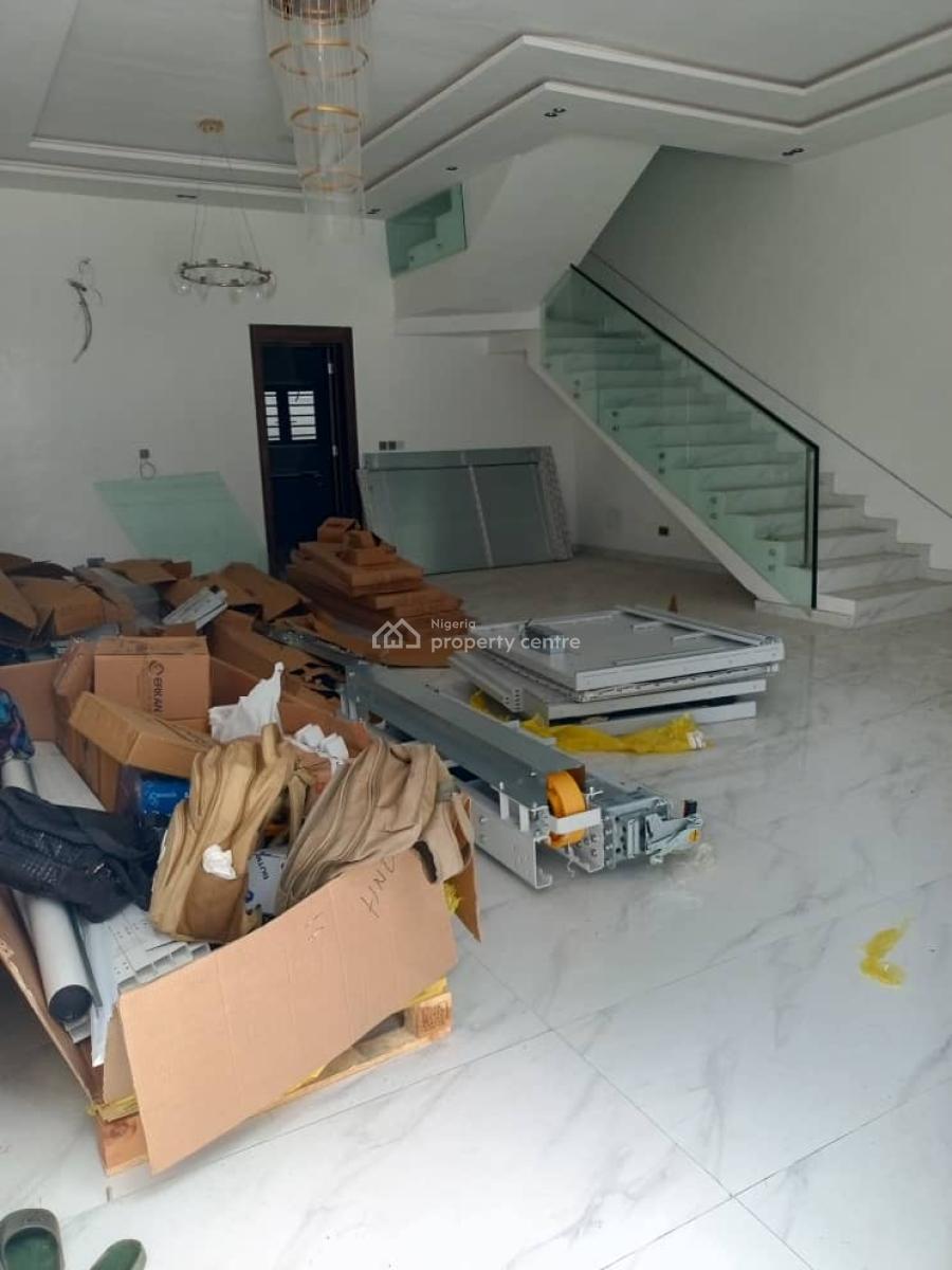 Luxury Brand New 5 Bedrooms Detached Duplex Self Compound with a Bq, Ikate, Lekki, Lagos, Detached Duplex for Sale