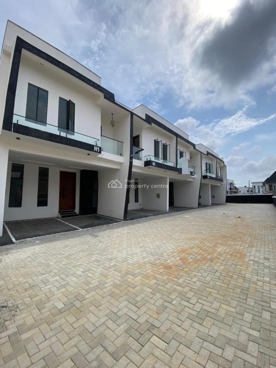 a Well Detailed 4 Bedroom Terrace Duplex with Secure Documents, Ikota, Lekki, Lagos, Terraced Duplex for Sale