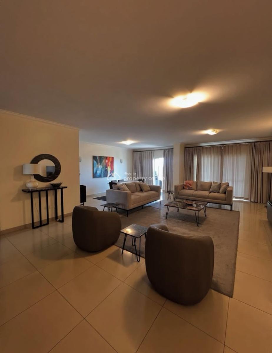 Furnished 3 Bedroom Apartment!! ( 11th Floor ), Ikoyi, Lagos, Flat / Apartment for Rent