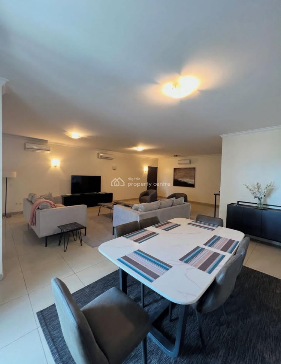 Furnished 3 Bedroom Apartment!! ( 11th Floor ), Ikoyi, Lagos, Flat / Apartment for Rent