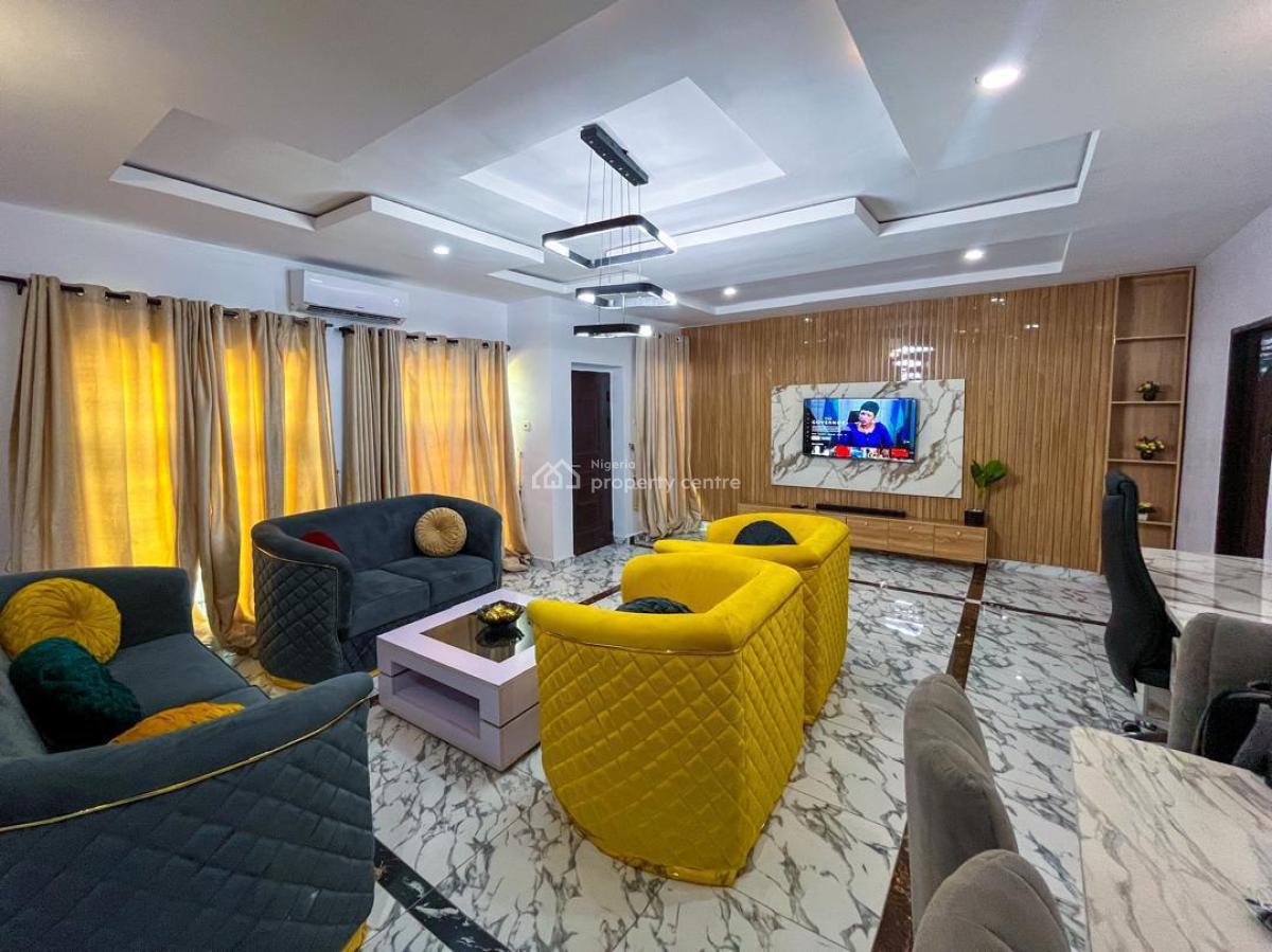 Luxury Tastefully Furnished 3 Bedroom Apartment, Higher Ground Estate, Sangotedo, Ajah, Lagos, Flat / Apartment for Rent