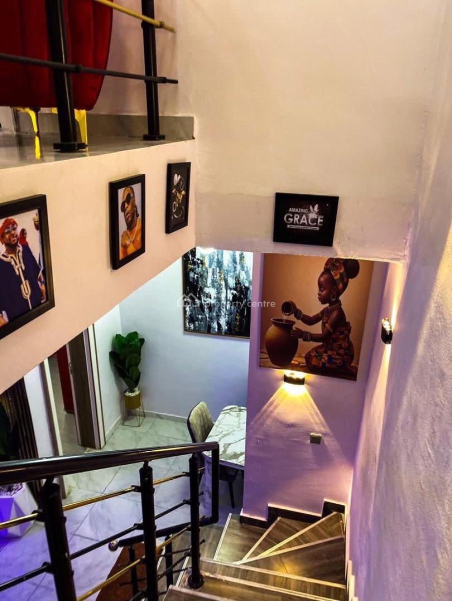 Tastefully Furnished 3bedroom Terrace Duplex + Bq, Monastery Road, Sangotedo, Ajah, Lagos, Terraced Duplex for Rent