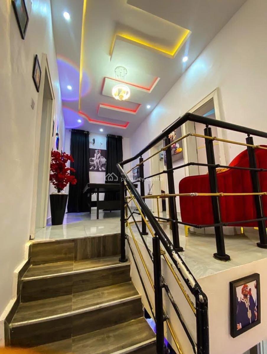 Tastefully Furnished 3bedroom Terrace Duplex + Bq, Monastery Road, Sangotedo, Ajah, Lagos, Terraced Duplex for Rent