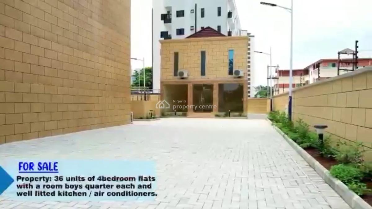 38 Units of 4-bedroom Apartments (all Ensuite, with Bq), Old Ikoyi, Ikoyi, Lagos, Flat / Apartment for Sale