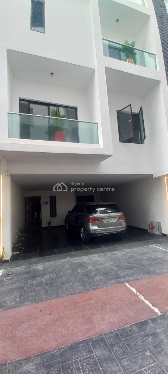 Brand New Luxury 4 Bedroom Terraced House Plus Bq, Meadow Hall Way, Ikate, Ikate, Lekki, Lagos, Terraced Duplex for Rent