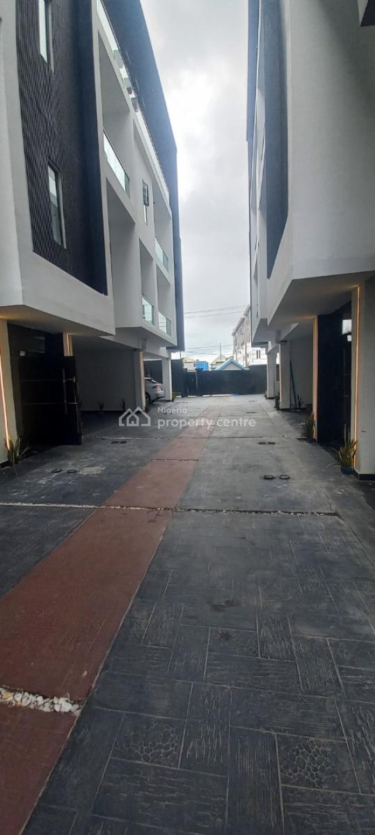 Brand New Luxury 4 Bedroom Terraced House Plus Bq, Meadow Hall Way, Ikate, Ikate, Lekki, Lagos, Terraced Duplex for Rent