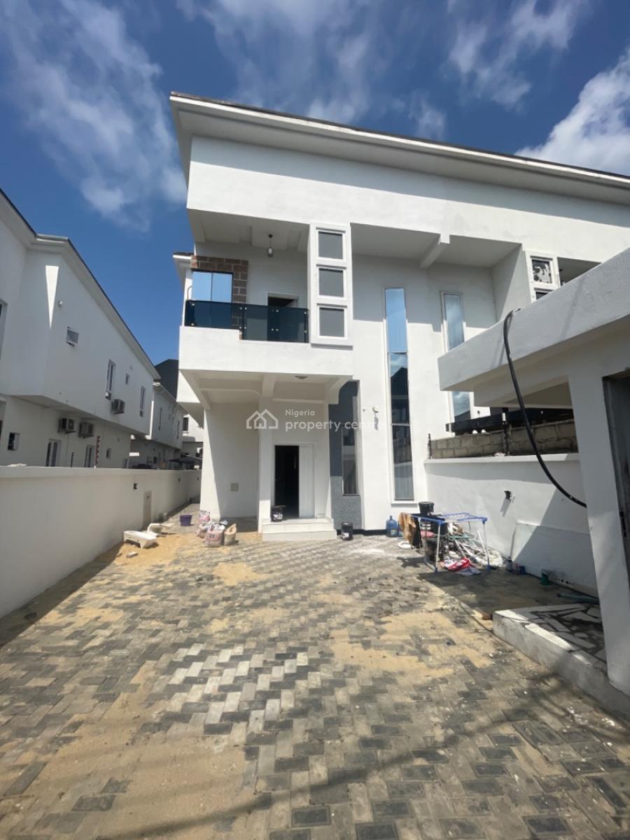 Sharp 4 Bedroom Duplex with Bq, Osapa Off Shoprite Road, Osapa, Lekki, Lagos, Semi-detached Duplex for Rent