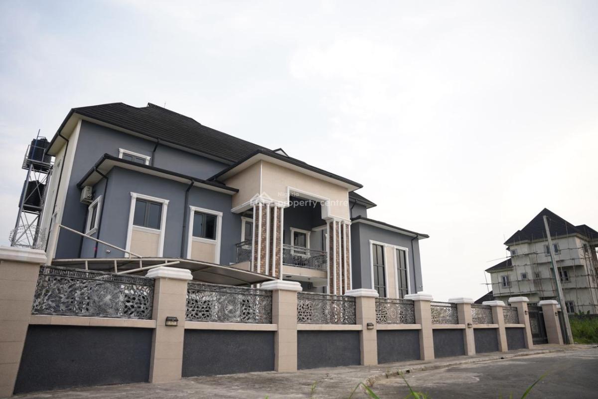 Spacious Furnished 5 Bedroom Detached Duplex with Bq & Kva Gen Set, Naf Harmony Estate Extension, Eliozu, Port Harcourt, Rivers, Detached Duplex for Rent