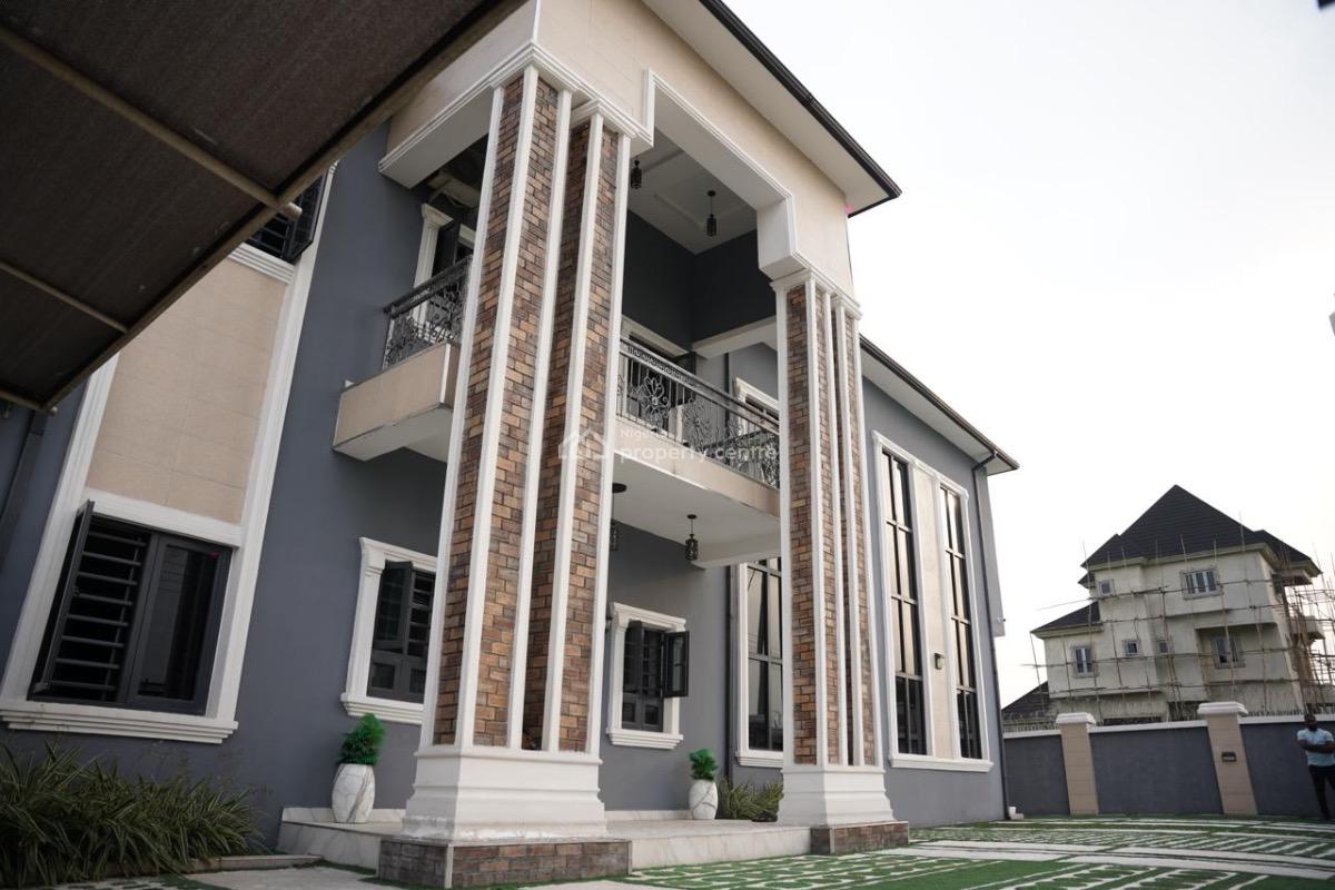 Spacious Furnished 5 Bedroom Detached Duplex with Bq & Kva Gen Set, Naf Harmony Estate Extension, Eliozu, Port Harcourt, Rivers, Detached Duplex for Rent