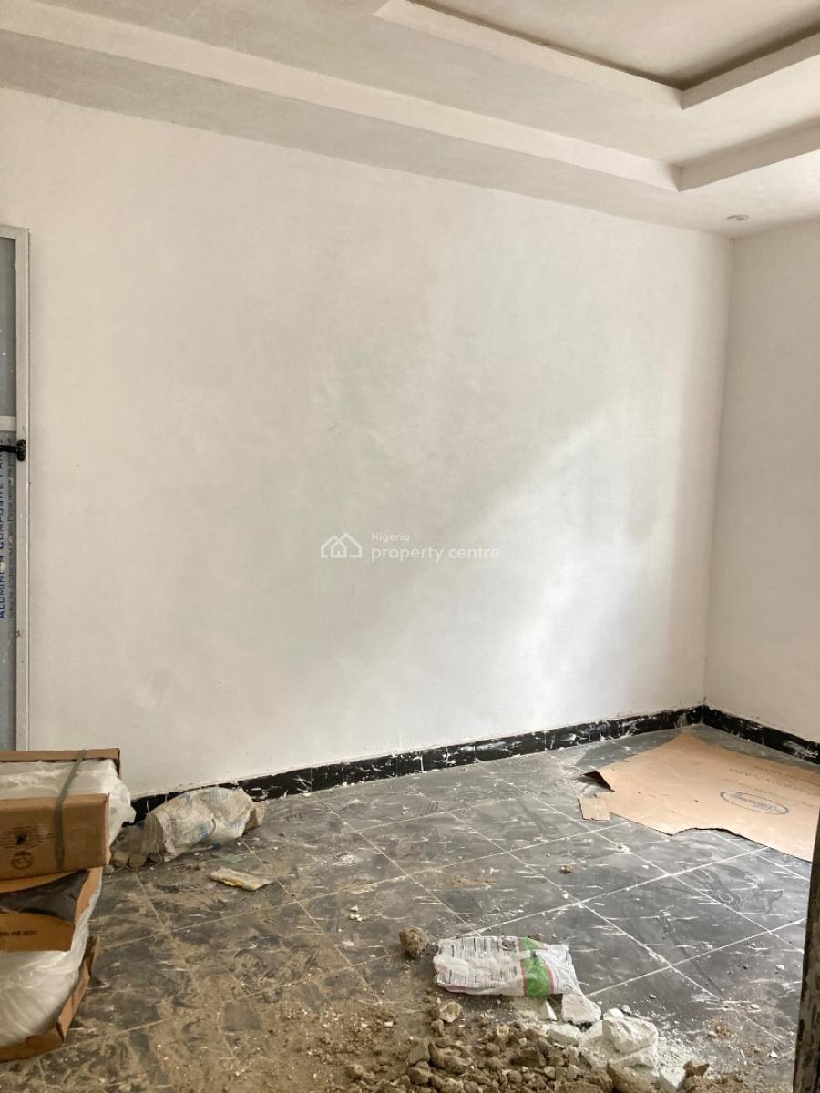 Brand New Mini Flat Upstairs with 2 Toilet Fenced with Gate, Off Alausa Bus Stop, Alausa, Ikeja, Lagos, Mini Flat (room and Parlour) for Rent