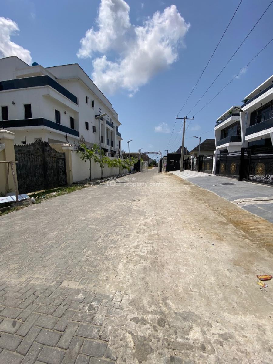 Newly Built 5 Bedroom Duplex Comes with Swimming Pool Plus Bq, By Blenco Supermarket, Sangotedo, Ajah, Lagos, Detached Duplex for Sale