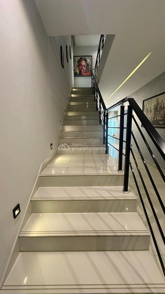 Contemporary Brand New Fully Automated  5 Bedroom  Duplex with Bq, Lekki Phase 1, Lekki, Lagos, Detached Duplex for Sale
