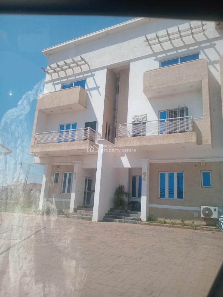 Exquisite  Bedroom Terrace Duplex + Maidsroom, Aym Shafa Filling Station, Jahi, Abuja, Terraced Duplex for Rent