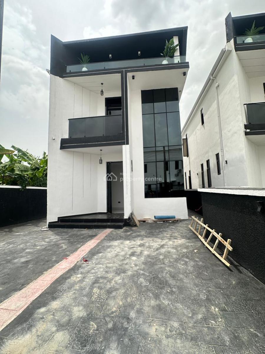 Well Built 5 Bedroom Detached Duple, Sangotedo, Ajah, Lagos, Detached Duplex for Sale