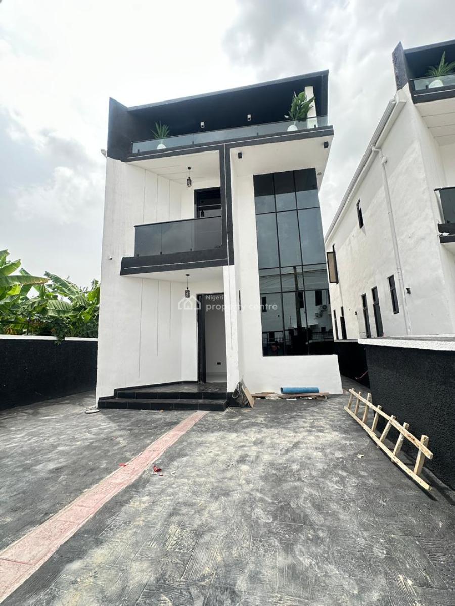 Well Built 5 Bedroom Detached Duple, Sangotedo, Ajah, Lagos, Detached Duplex for Sale