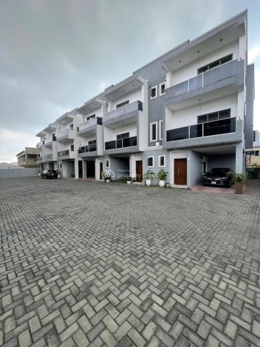 Newly Built 4bedroom Terrace Duplex in a Secured Estate, Ikate, Lekki, Lagos, Terraced Duplex for Sale
