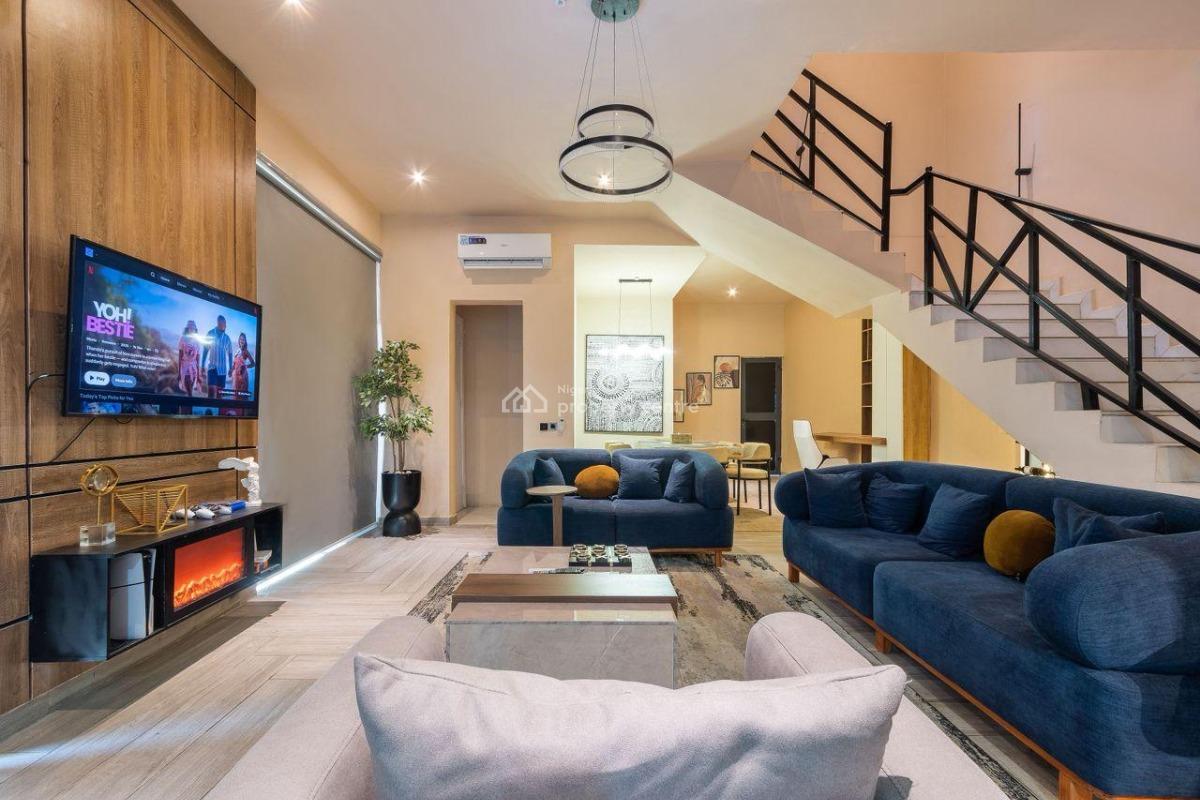 Stunning Upscale 4bedroom Maisonette, Lekki, Lekki Phase 1, Lekki, Lagos, Terraced Duplex Short Let