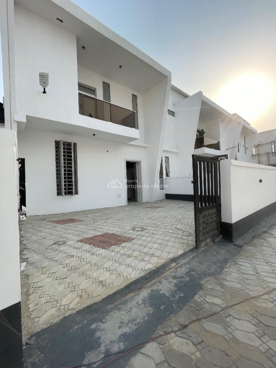 Awoof Newly Built 4 Bedroom Semi Detached Duplex with Inverter, Ikota, Lekki, Lagos, Semi-detached Duplex for Sale