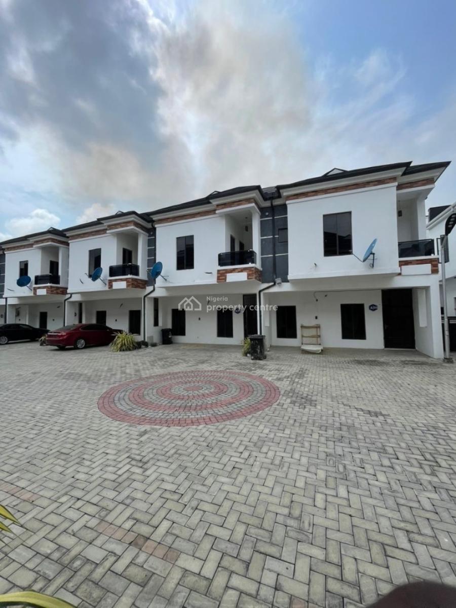 Newly Built 4 Bedroom Terraced Duplex with Gym, Harris Drive, Vgc, Lekki, Lagos, Terraced Duplex for Rent