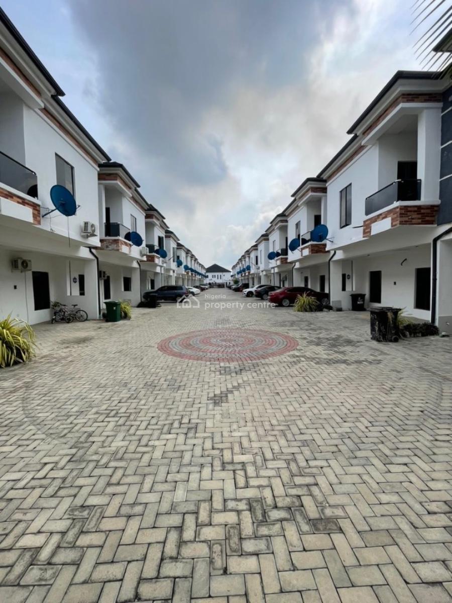 Newly Built 4 Bedroom Terraced Duplex with Gym, Harris Drive, Vgc, Lekki, Lagos, Terraced Duplex for Rent