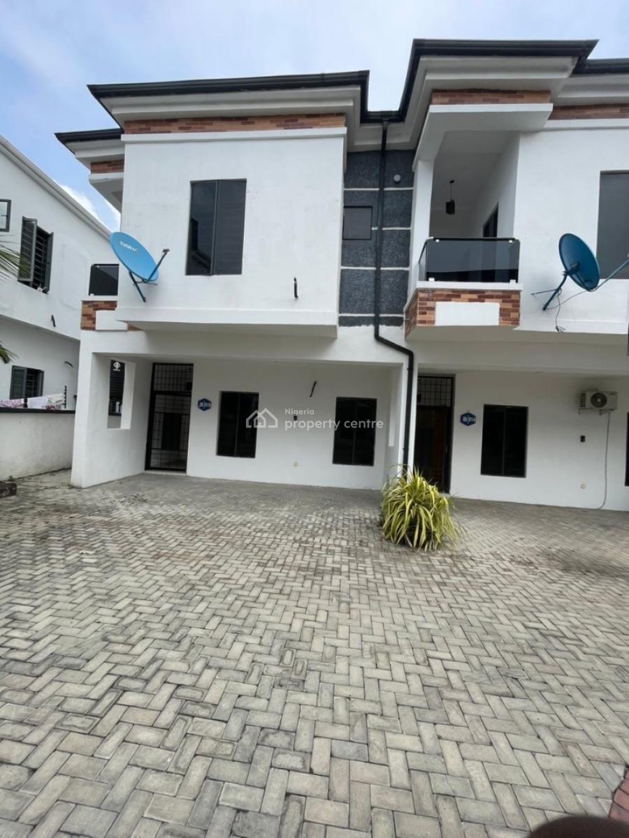 Newly Built 4 Bedroom Terraced Duplex with Gym, Harris Drive, Vgc, Lekki, Lagos, Terraced Duplex for Rent